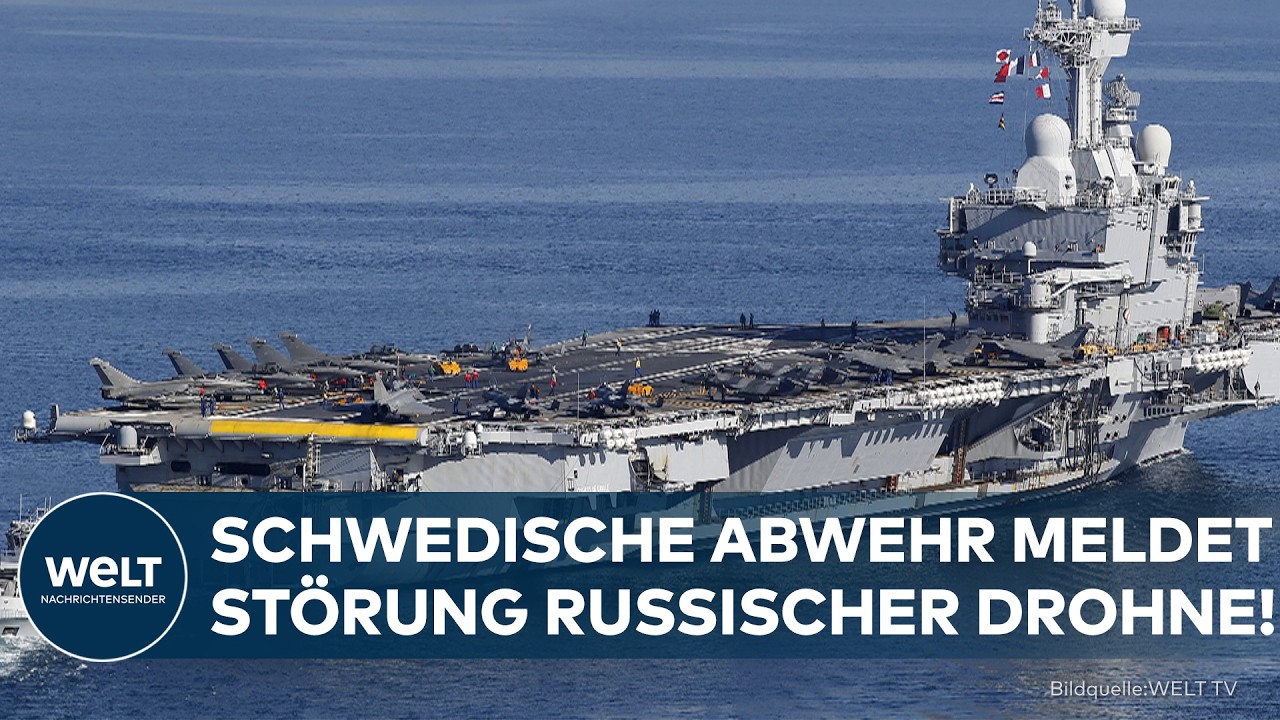 SCHWEDEN: Mutmaßlich russische Drohne sorgt für Alarm an der Küste von Malmö!