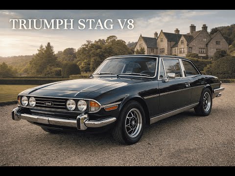 Rare V8 Triumph Stag – Smooth 4-Speed Drive | Collector-Grade Classic!