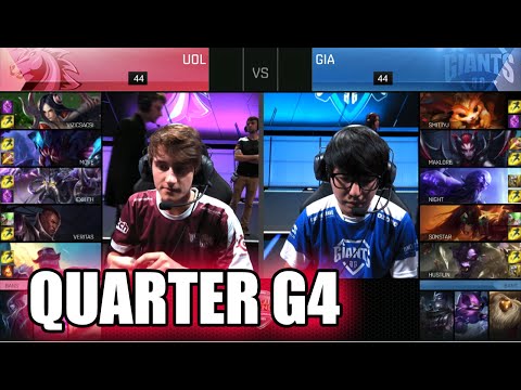 GIANTS vs Unicorns of Love | Game 4 Quarter Finals S6 EU LCS Summer 2016 PlayOffs | GIA vs UOL G4 QF