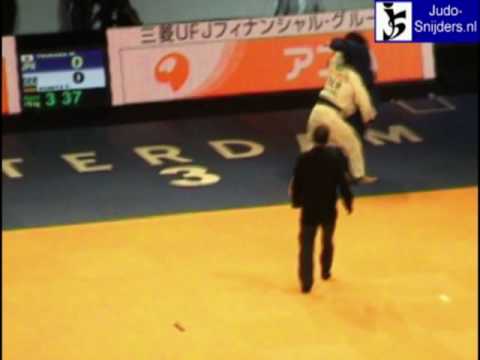 Judo 2009 Rotterdam: Tsukada (JPN) - Konitz (GER) [+78kg]