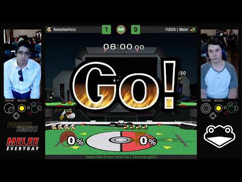 Hold That L 3 - RemolinoFeroz (Luigi) vs FUDDS | iWater (Falco) - Singles Wave B Pools