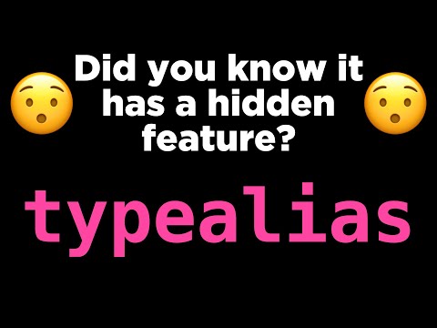 Did you know this hidden feature of typealias? 😯 (it will help you write clearer generic code!) thumbnail