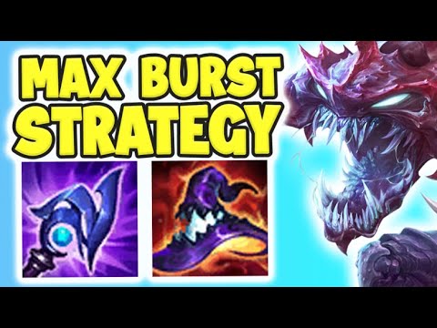 STOP BUILDING TANK ON CHO'GATH! MAX AP BURST CHO'GATH IS 100% TOO STRONG League of Legends Gameplay