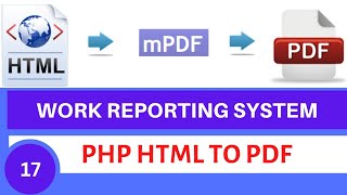 PHP HTML to PDF |PHP Project mPDF library Tutorial