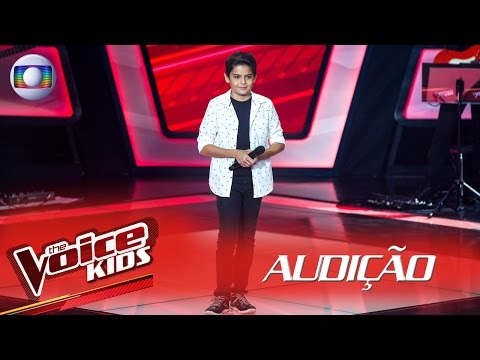 Allexandre Nunes canta 'Vai Me Perdoando' na Audição – The Voice Kids Brasil | 2ª Temporada