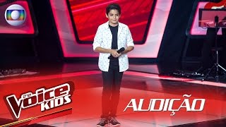 Allexandre Nunes canta &#39;Vai Me Perdoando&#39; na Audição – The Voice Kids Brasil | 2ª Temporada