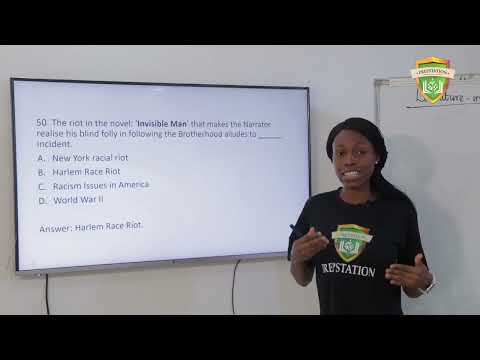 Literature in English: 2023 JAMB/ UTME Tutorials (Episode 3 of 3)