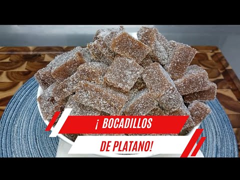 ¡Bocadillos de Plátano Súper Fácil! | Así hacemos los bocadillos de plátano maduro 🍌🍴