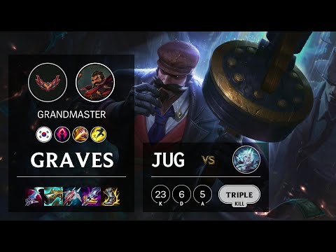 Graves Jungle vs Viego - KR Grandmaster Patch 12.5