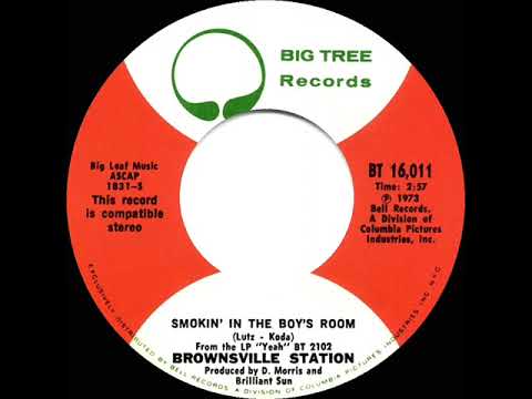 1974 HITS ARCHIVE: Smokin’ In The Boy’s Room - Brownsville Station (a #2 record--stereo 45)