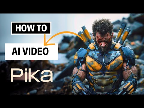 How to use Pika Labs - Image to Video Generator (Latest Features 2024)