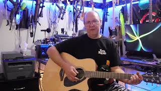 Video thumbnail for Yamaha FGX800C Acoustic Guitar Review by Kevys RC & Music