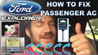 2011-2018 Ford Explorer Passenger AC Not Working - How to Repair/Replace Air Blend Door Actuator