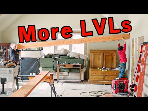 Setting the Final Beams | Home Renovation & Addition Part 30