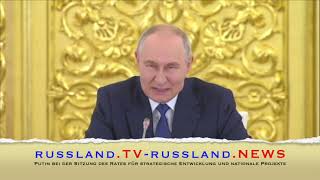 Putin bei der Sitzung des Rates für strategische Entwicklung und nationale Projekte Video-Thumbnail von YouTube