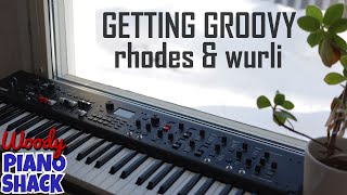 Video thumbnail for YAMAHA YC61 DEMO - Electric Pianos (Rhodes & Wurli) by Woody Piano Shack