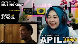 Download lagu CINTA itu MUSINGKEUN Cenah !! - Reaction Apil ( Dubbing Sunda ) mp3