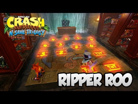 Crash Bandicoot 2 - Ripper Roo BOSS Fight (PS4 N Sane Trilogy)