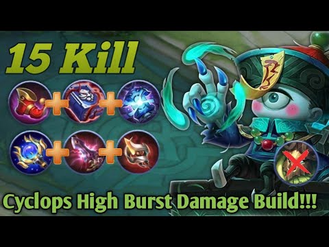 15 KILLS, CYCLOPS SOLO RANK PLAY - HIGH BURST DAMAGE BUILD - NO DEATH!!!