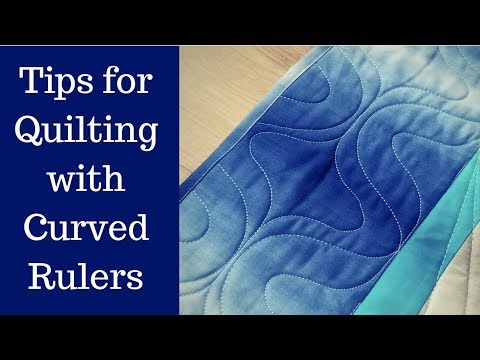 Angela Walters Shares Tips for Machine Quilting with Curved Rulers