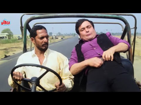 Aye Besharam..Gadi Rok Warna Yehi Pishab Kardunga - Nana Patekar, Rishi Kapoor Hum Dono Climax Scene