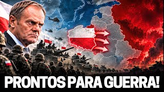 Polônia envia tropas para fronteira: “estamos prontos para guerra contra Rússia! Putin vai agir”!