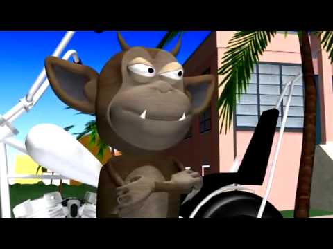 María Elena Walsh   Mono Moto Loco 3D