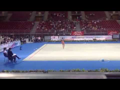 Dundee World Cup - Sara Staykova BUL hoop