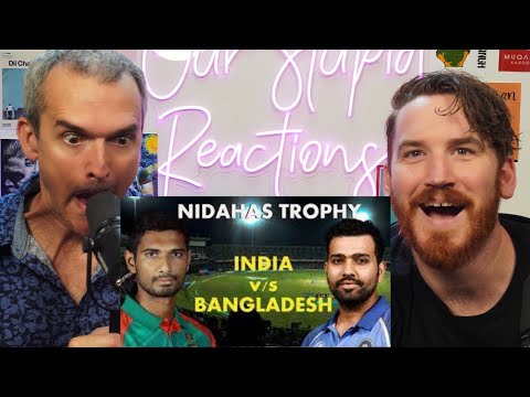 Nidahas Trophy 2018 Final Match, Final Over - India vs Bangladesh REACTION!!
