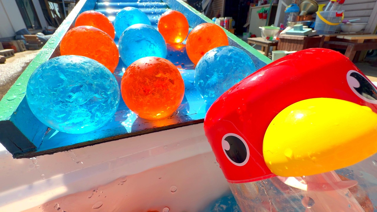 マーブルラン⭐ガタガタスロープ＆木製ストレート+円形ドリームスペシャルコース #asmr