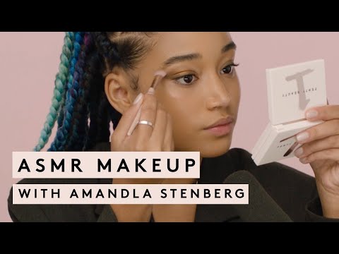 ASMR SNAP SHADOWS TUTORIAL W/ AMANDLA STENBERG | FENTY BEAUTY