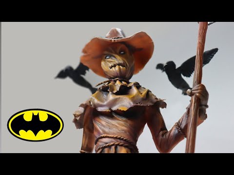 I Made SCARECROW from BATMAN! - Sculpting Batman Villains Ep. 01 - Polymer Clay & Painting Tutorial