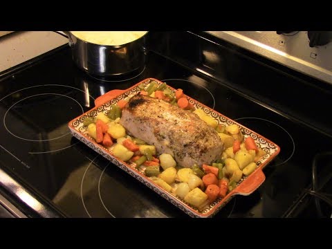 Pork Loin with Root Vegetables in the Wolfgang Puck...