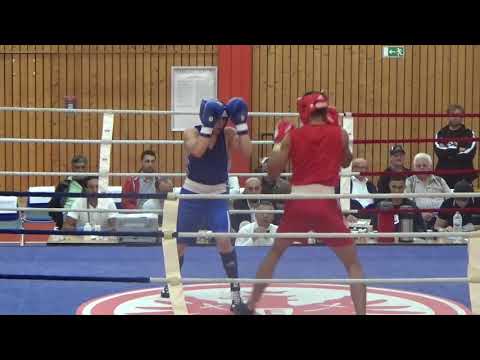 Boxen: Leon Gagel - Mergim Asaj (Hessenmeisterschaft 2017 #28)