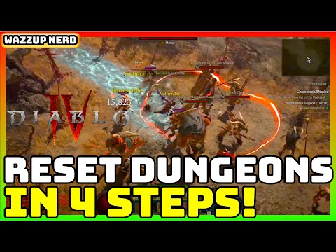 Diablo 4 - How to Reset Nightmare Dungeons in Diablo 4 Solo Mode in 4 Easy Steps