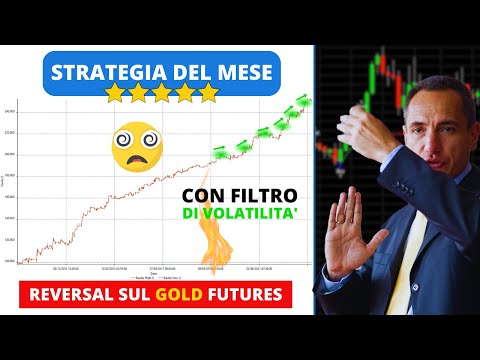 Strategia del Mese (settembre): Vince una Reversal sul Gold Future con filtro di volatilità