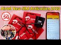 airtel new sim activation process | airtel mitra app se new sim kaise activate kare | biometric