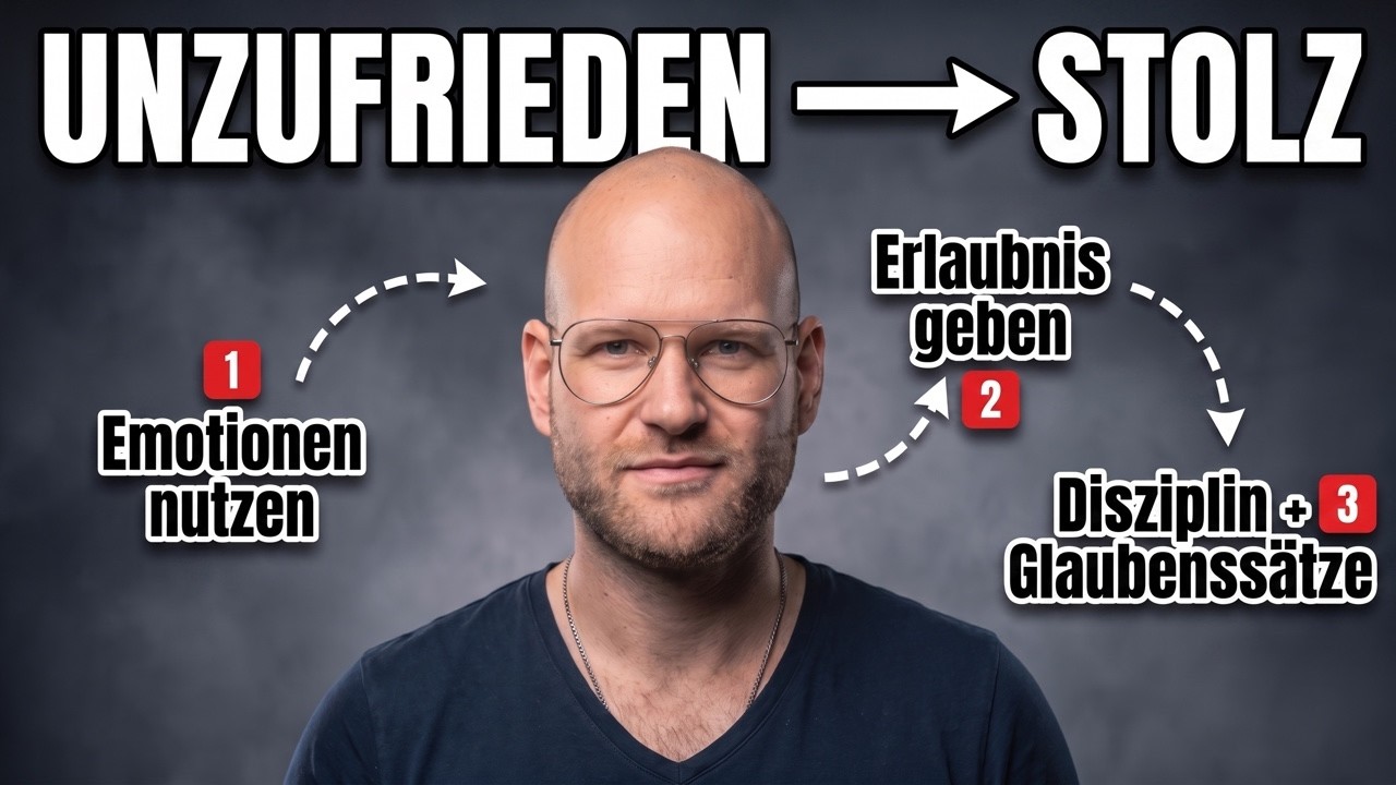 Früher: „Netter Kerl, unzufrieden, wenig Selbstwert“ | Heute: „Selbstständig, sportlich,zufrieden”