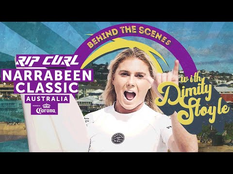 Hanging With The CT's Biggest Stars, Go Behind The Scenes In Narrabeen With Dimity Stoyle