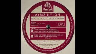 How Deep Is Deep (Champion Soul Rmx) - Jaymz Nylon As African Audio Research Program [2005]