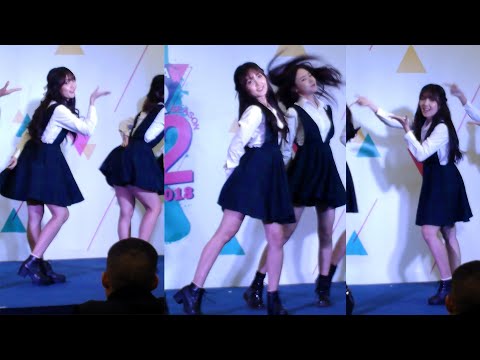 180922 Sugarlyz cover Lovelyz (Aigo as Kei) - Ah-Choo & That day @ Central Ramindra cover Dance
