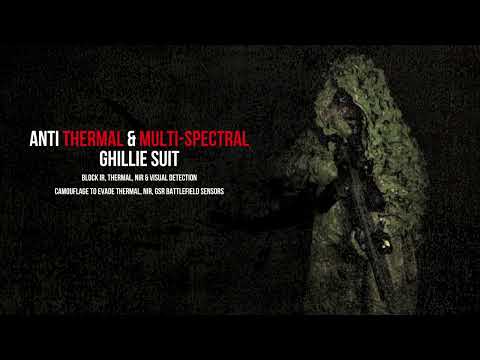 Multi-spectral anti-thermal ghillie suit