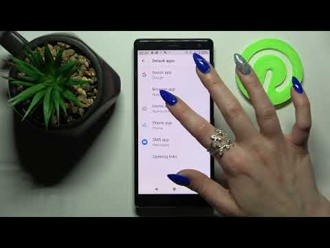 How to Change and Manage Default Apps on SONY Xperia XZ2