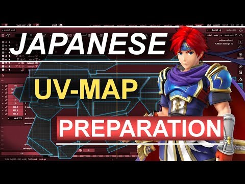 Blender 2.8 : The 3 Rules of Japanese UV Map Preparation