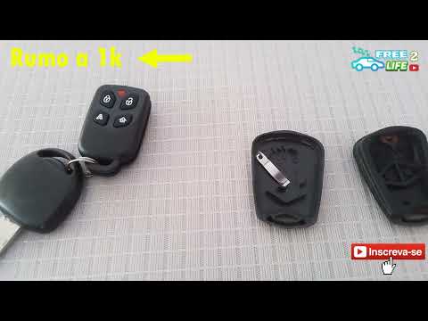 Replacing the housing of a Chevrolet PX60 alarm remote control with a Positron PX40.