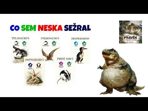 Podpořte vydání deskové hry PRAVĚK: Od trilobita k člověku