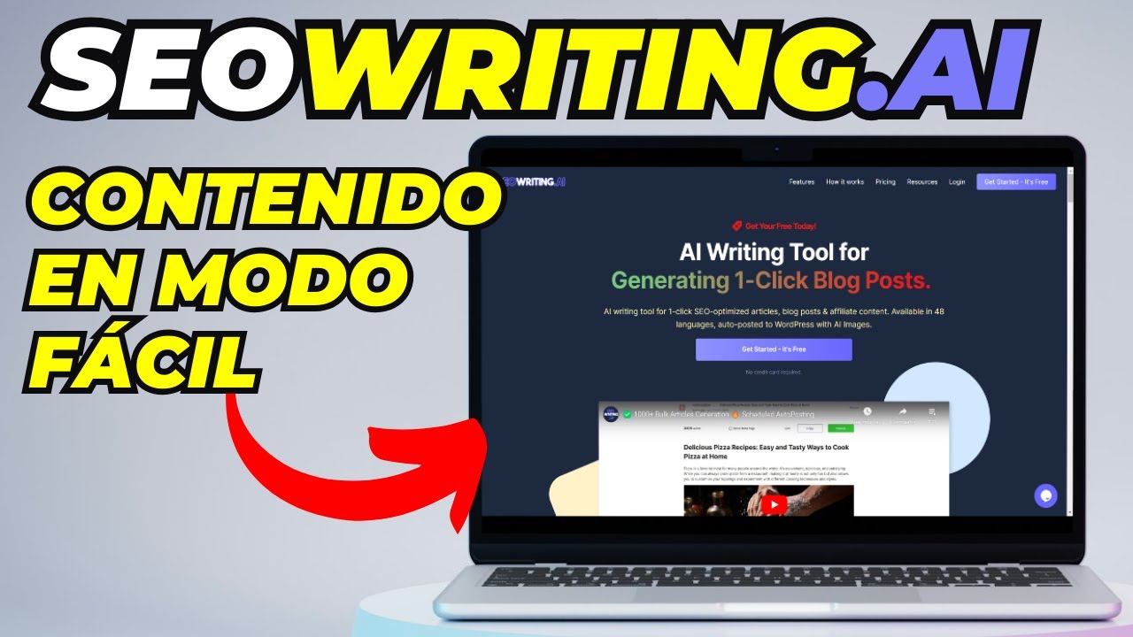 SEOWriting AI: Artículos SEO Optimizados para Tu Web en 1 Clic (pruébalo hoy)