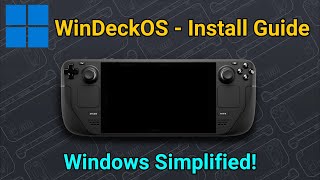 WinDeckOS - How to Install