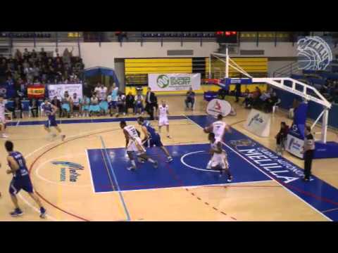 Resumen Melilla Baloncesto - COB (ORO 12/13 - J10)