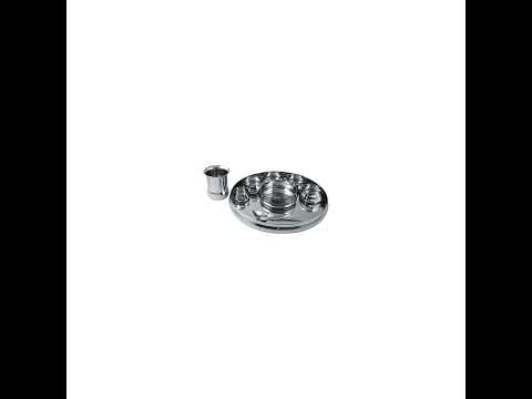 Stainless Steel Deluxe Thali Set